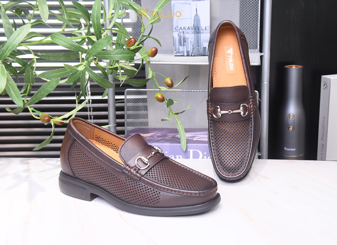 Giày cao 8cm đục lỗ thoáng khí siêu nhẹ 5